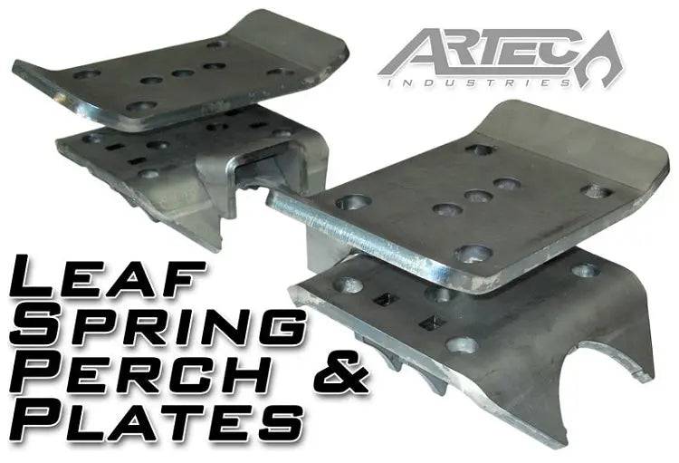 Leaf Spring Perch & Plates (Pair) Artec Industries