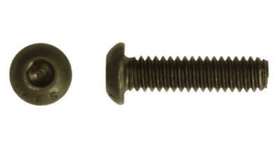 Stainless Steel Allen Button Head Machine Screw Length w/ Nylon Lock Nuts (Pack of Four) ICS FAB