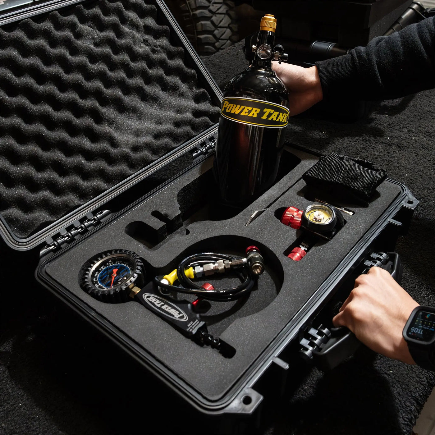 Shock Boss - Portable Nitrogen Shock Tuning Kit PowerTank